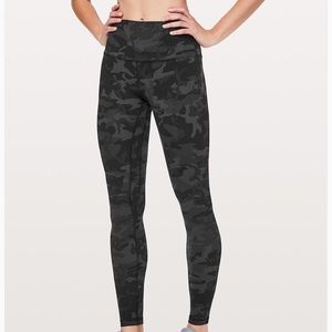 Lululemon Black camo align pant
